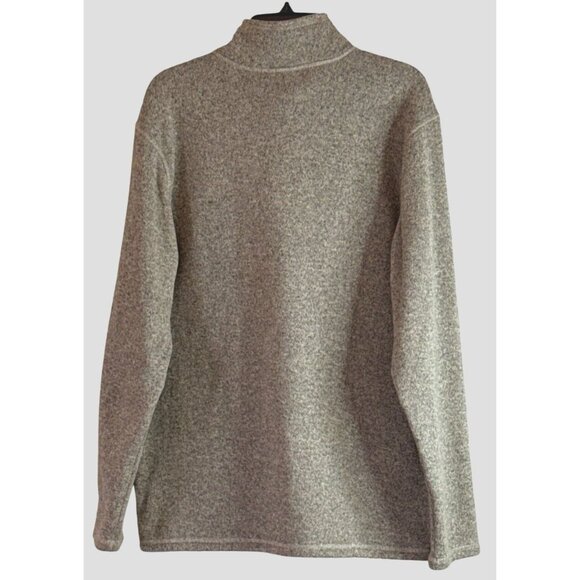 The North Face Mens Fleece 1/4 Zip Up Sweatshirt Multi Color Collar Size Large - Picture 2 of 7